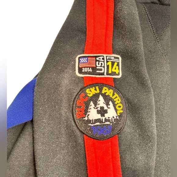 RALPH‎ LAUREN Hooded Fleece Tunic Dress, Girls Size 7 - Picture 7 of 12